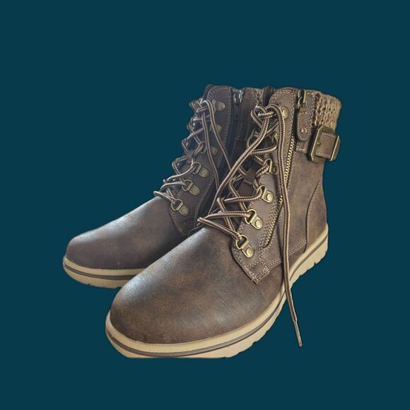 CLIFFS BY WHITE MOUNTAIN Women’s Size 9.5M Hearty Hiking Winter Boots Stone - Picture 1 of 9